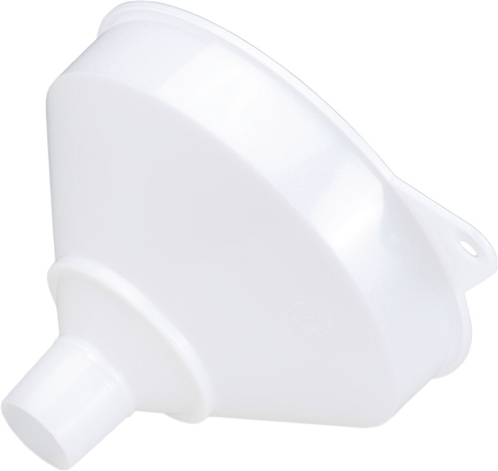 Trichter Ø 253/50 mm Höhe 190 mm HÜNERSDORFF  HD-Polyethylen mit Sieb