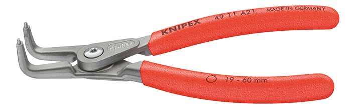 Seeger-Ringzange 49 21 A21 165mm, Feder, .Aussenringe