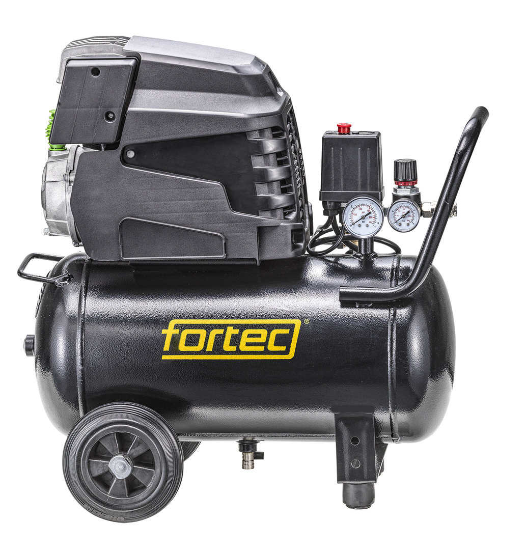 FORTEC FT-AIR-24/230 Druckluft-Kompresso 230V, Tank 24 L, 230 lt/min
