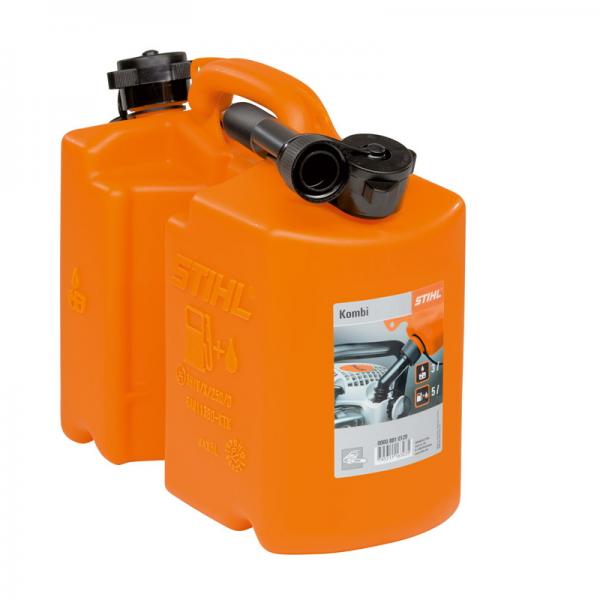 Benzinkanister für Gemisch, rot Stihl Doppelkanister 5 Liter und 3 Liter