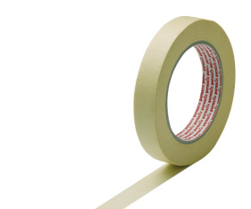 Abdeckband 19mm/50m Super Ex bis 80°C VE 48 Rl. krepp gelb, nassschleiffest