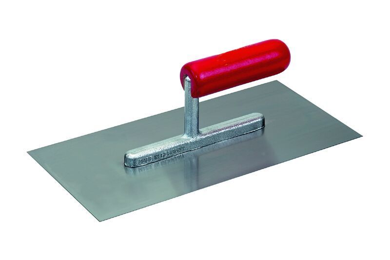 Glättekelle Stahl mit feiner Fase Blattgrösse mm: 280/130, Blattstärke mm: