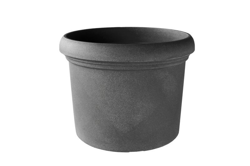 Pflanztopf Vicenza anthrazit Aussenmass Ø cm: 60, Höhe cm: 45