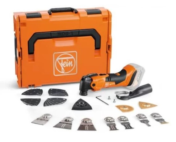 Fein Akku-Multimaster AMM 500 PLUS TOP A STARLOC, inkl Zubehörset 26tlg.