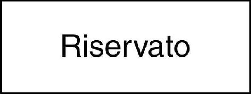 10.340 Zusatztafel EG Grösse cm: 40/15, Text: Riservato