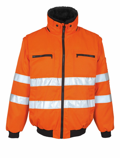 Innsbruck Pilotenjacke EN 20471-Kl 2 Gr. XL  Hi-Vis-Orange  MASCOT