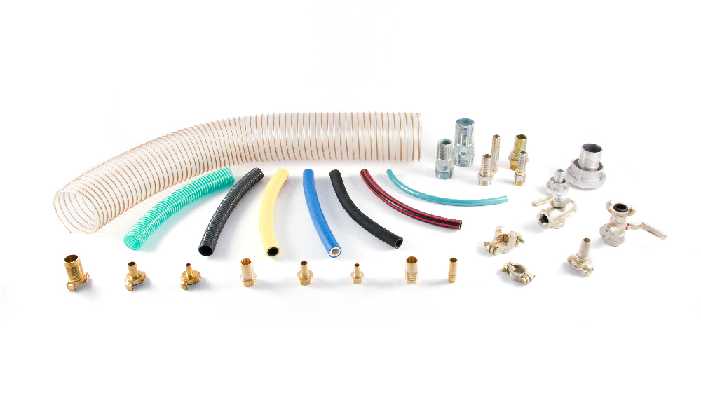 Kachelbild Niederdruck-Armaturen, Kupplungen, Schellen