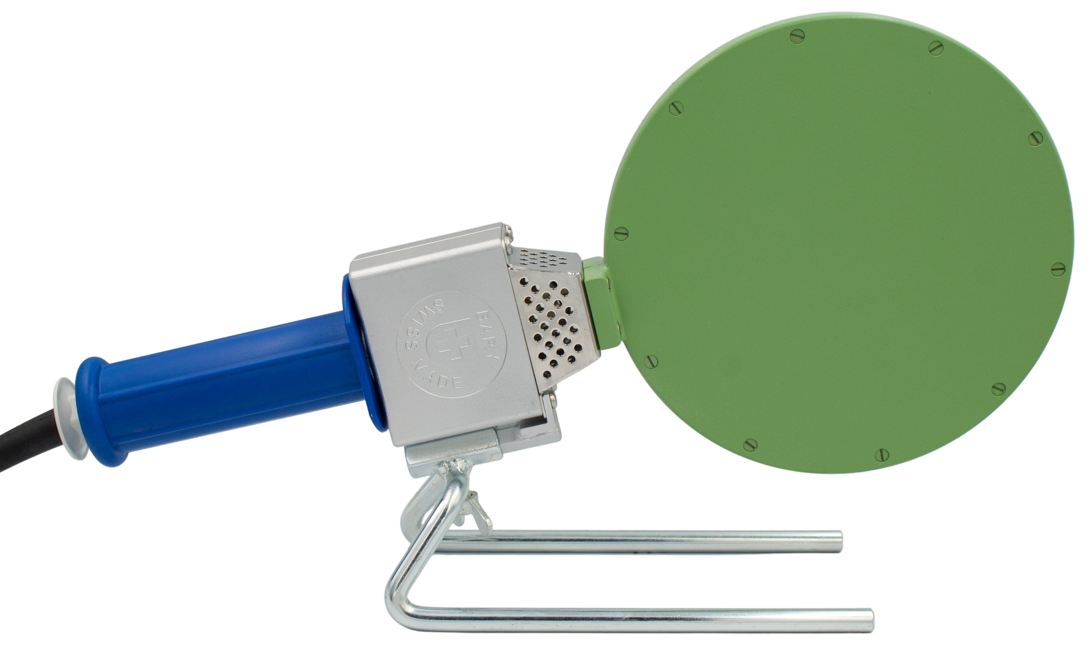 Kunststoff-Schweissapparat " Bary " Type A-1,Teflon, Ý 190mm m.Ständer Netto