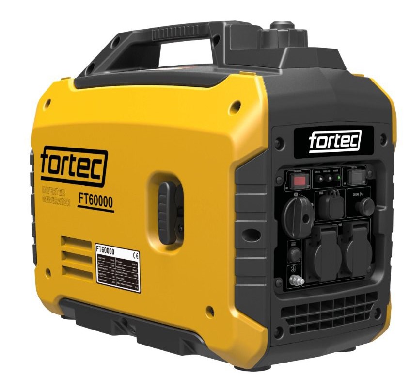 FORTEC FT60000 Stromerzeuger 2000W Inverter, Super Silent
