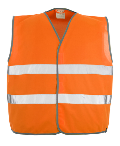 Weyburn Verkehrsweste EN 471-Kl 2 Orange  mit Reflexen  Gr.XL-XXL