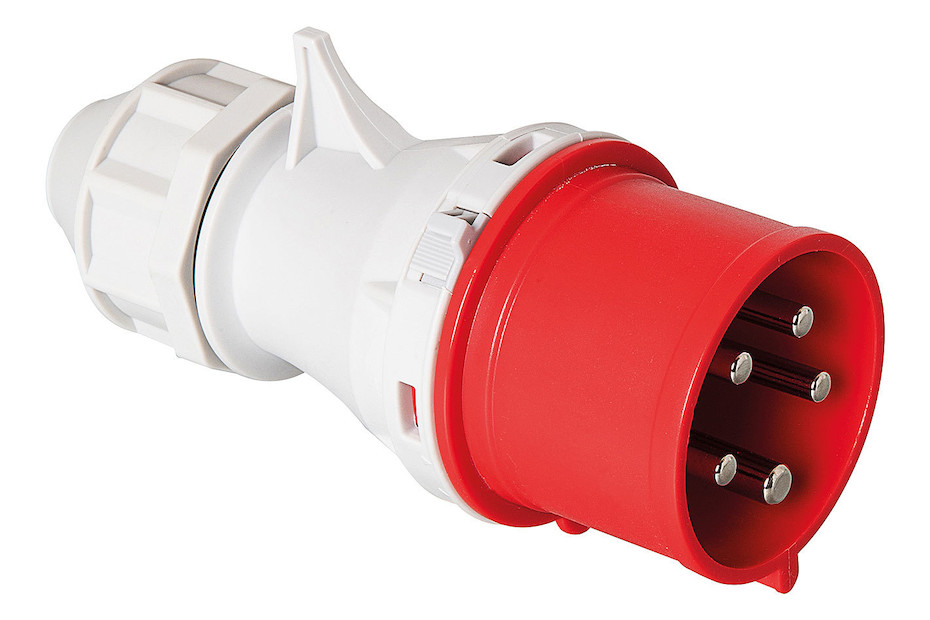 Kupplung CEE 32/5 5 Pol. IP 44 Spritzwassergeschützt