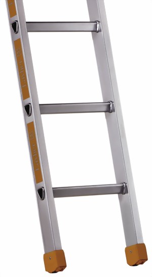 Anlegeleiter  LAYHER 1054 12 Sprossen, 3.50m mit Traverse