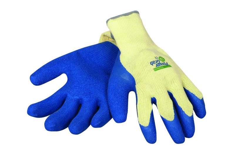 Rohgummihandschuhe POWERGRAB Naturlatex Gr.11 / XXL Blau (VE 12 PAAR)