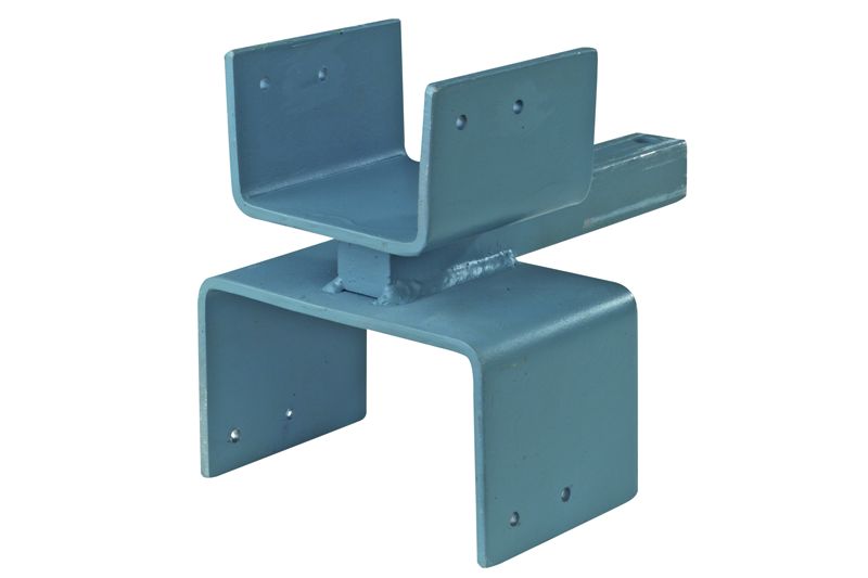 Gerüstträger für Liftschächte doppelt Balkenauflage 8 und l2 cm