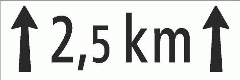 5.03 Streckenlänge Scotchlite HIP, Grösse cm: 50/20