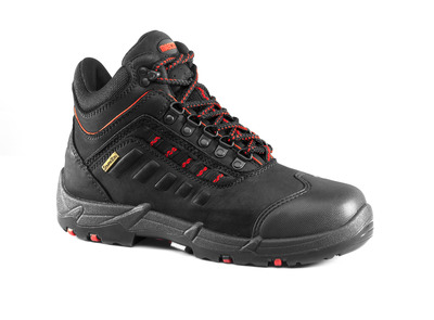 Schutzschuhe S3 KENYA MASCOT Schwarz/rot  Gr.44