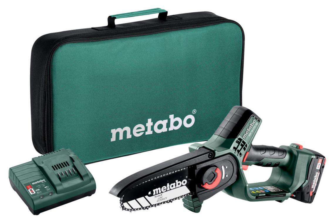 Akku-Gehölzsäge MS 18 LTX15 inkl. Tasche + 2 Akku 2.0Ah