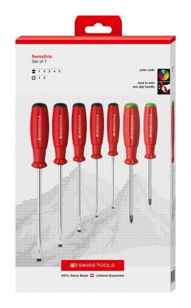 SchraubenziehersatzPB8250PCBB 5 Schraube Kreuzschrau.