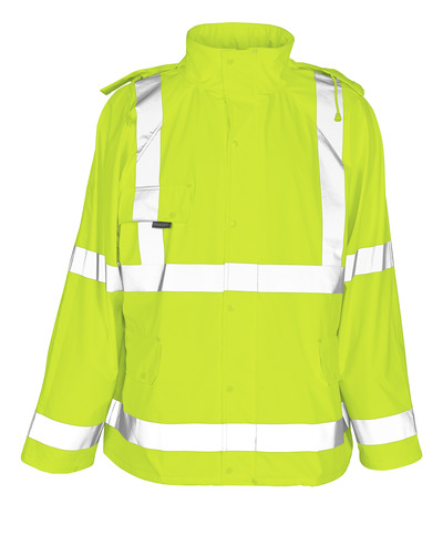 Regenjacke Feldbach Safe Aqua h-vi Gelb 2XL MASCOT