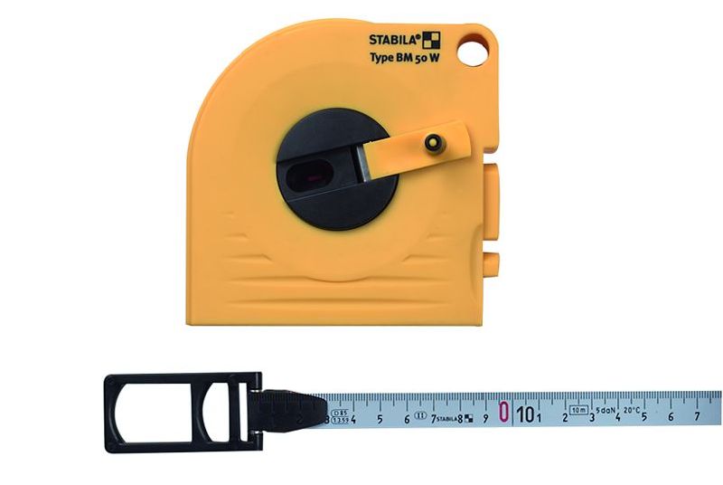 Stahl-Kapselbandmass Typ BM 50 W Länge m: 30, Bandbreite mm: 13