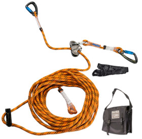 Spanset Vertical-Sicherungsseil CVL-15 mit abnehmbarer Fallstoppgerät und Karab