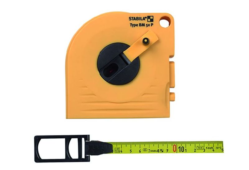 Stahl-Kapselbandmass Typ BM 50 P Länge m: 10, Bandbreite mm: 13