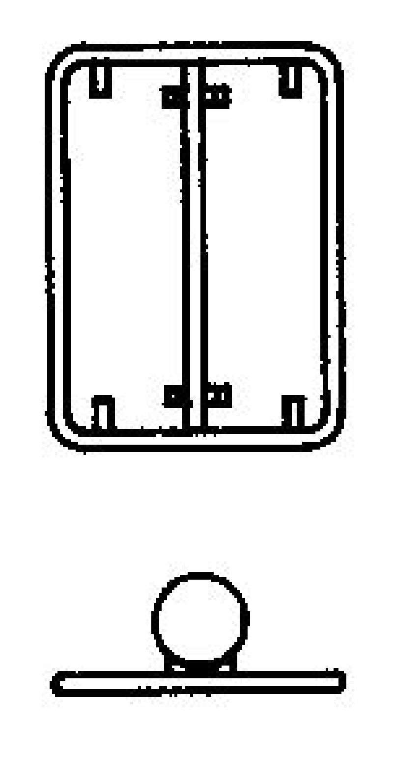 .SIGNALTAFELRAHMEN 50/70 CM, HOCHKANT