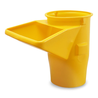 KUNSTSTOFF-EINFÜLLTRICHTER ZU SCHUTTROHR