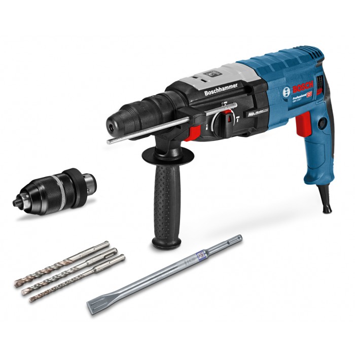 Bosch Bohrhammer GBH 2-28 F - SET +13mm Schnellwf. +L-Boxx + Zubehör-Set
