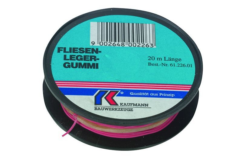 PLATTENLEGER GUMMISCHNUR 20M