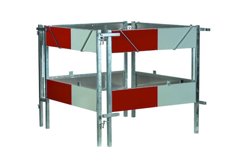 .SCHACHTABSPERRUNG METALL AUSZIEHBAR 90-150CM