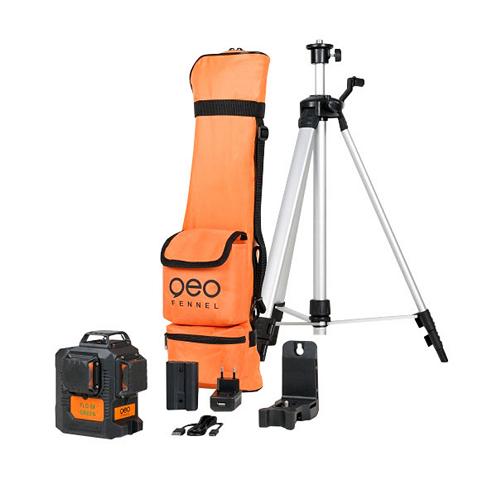 geoFennel FLG 6 X GREEN Multilinienlaser + Stativ