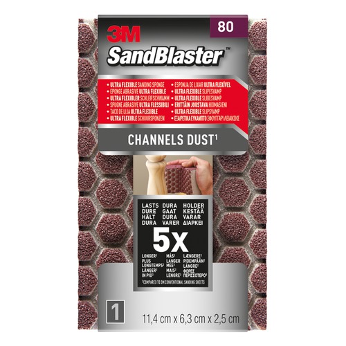 Schleifschwamm P80 SandBlaster Schleifsc SandBlaste