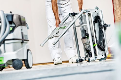 Zugtischkreissäge Festool CS50EBG FLR 1200 Watt, 0-50mm Schnitthöhe