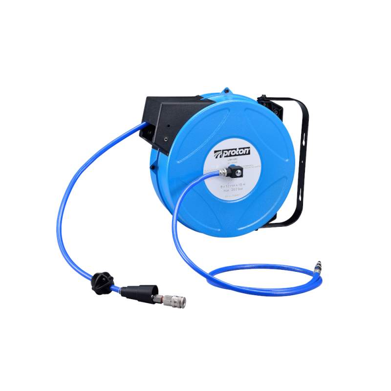 Kabelaufroller 15m 3x1.5mm2 PROTON KR-14 mit automatischem Rückzug, 230V, 10A