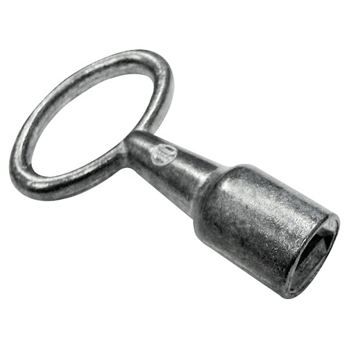 Lochschlüssel 9mm 3-knt zinkdruckguss