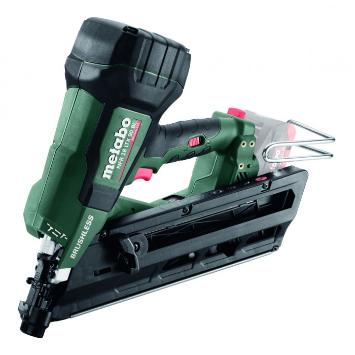 Akku-Nagler NFR 18 LTX 90 BL SOLO METABO  Solo + METALOC