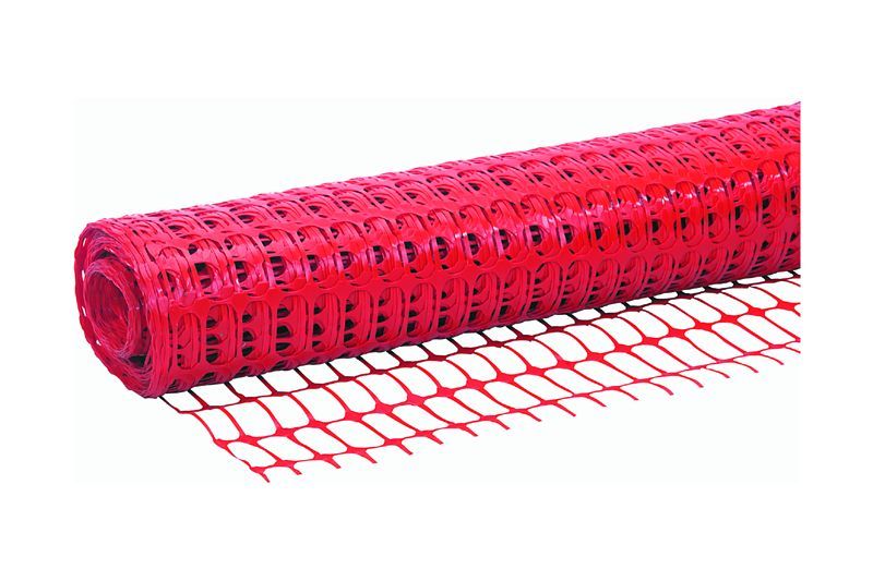 Absperrzäune, schwer, orange Breite cm: 180, Länge m: 30