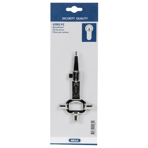 Bauschlüssel Mega Profilzylind er SB Bau PZ SB