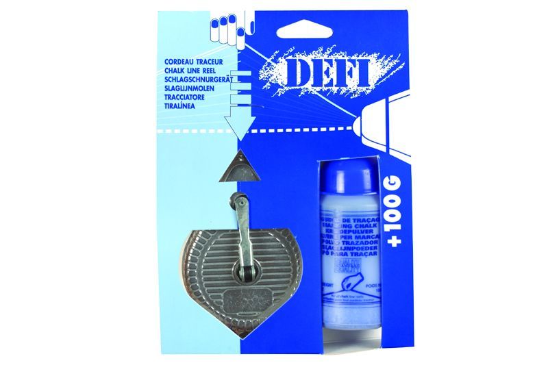 Schlagschnurgerät mit Farbpulver Länge m: 30, Schnur Ø: 1,00 mm