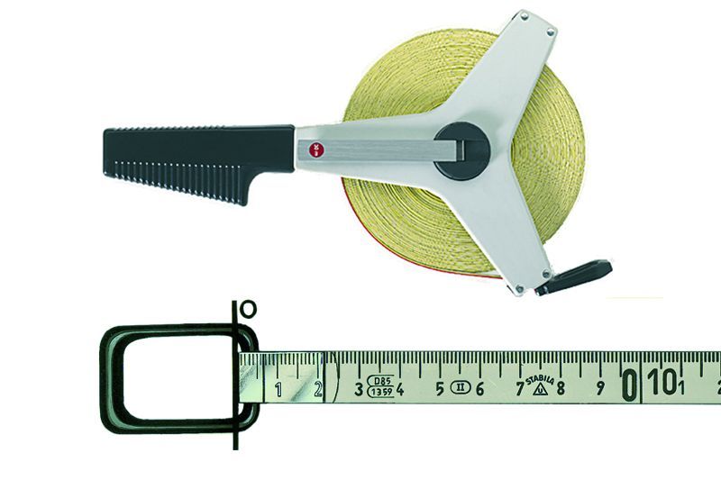 Glasfaser-Rahmenbandmass Typ 42 Länge m: 50, Bandbreite mm: 13