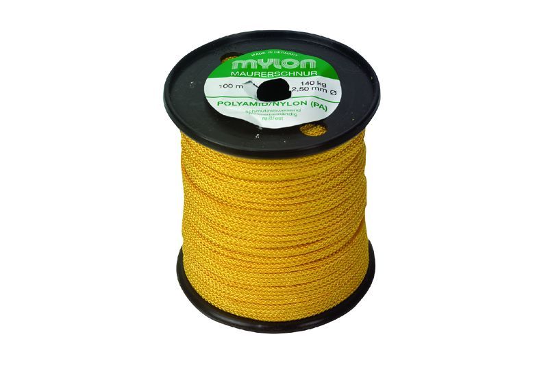 .TRASSIERSCHNUR 2.5MM / 100M GELB