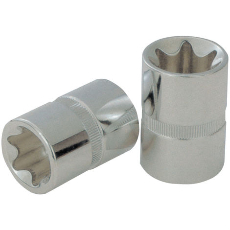 Steckschlüssel 3/8"- Torx E08 Chrom/Vanadium
