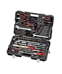 Steckschlüssel-Satz 106 Tlg. 1/2" & 1/4" JET-X-5106B