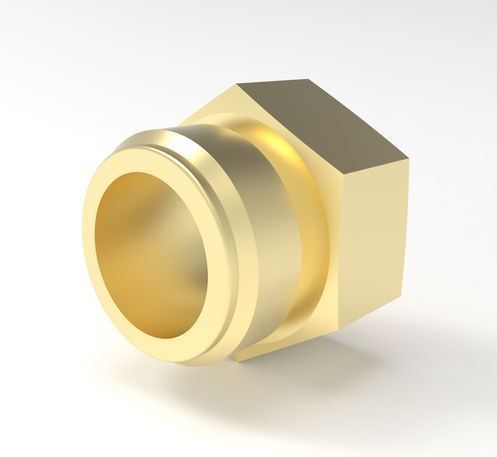 Messing Reduziernippel IG 3/4" - AG 1"