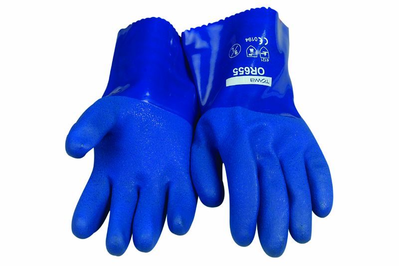 Handschuh OR 655 blau Durable PVC