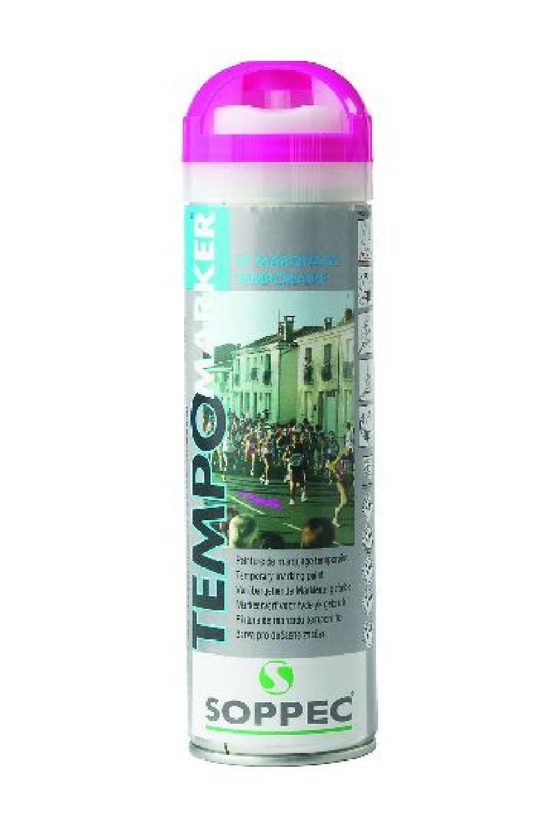 Markierspray TEMPO MARKER Fluoreszierend Farben: pink, Couleur: rose