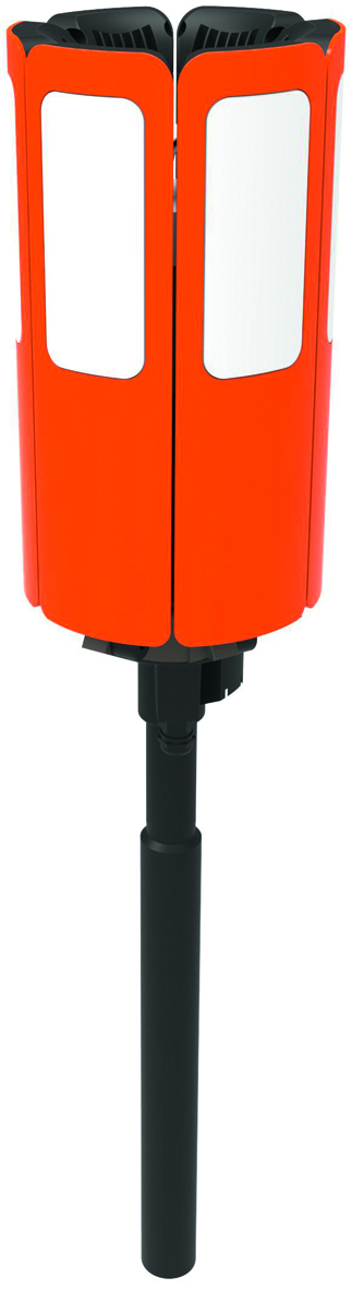 LED - STRAHLER 360 Grad RONDO/2 20000lm IP44 /65, 200W, 10m Kabel