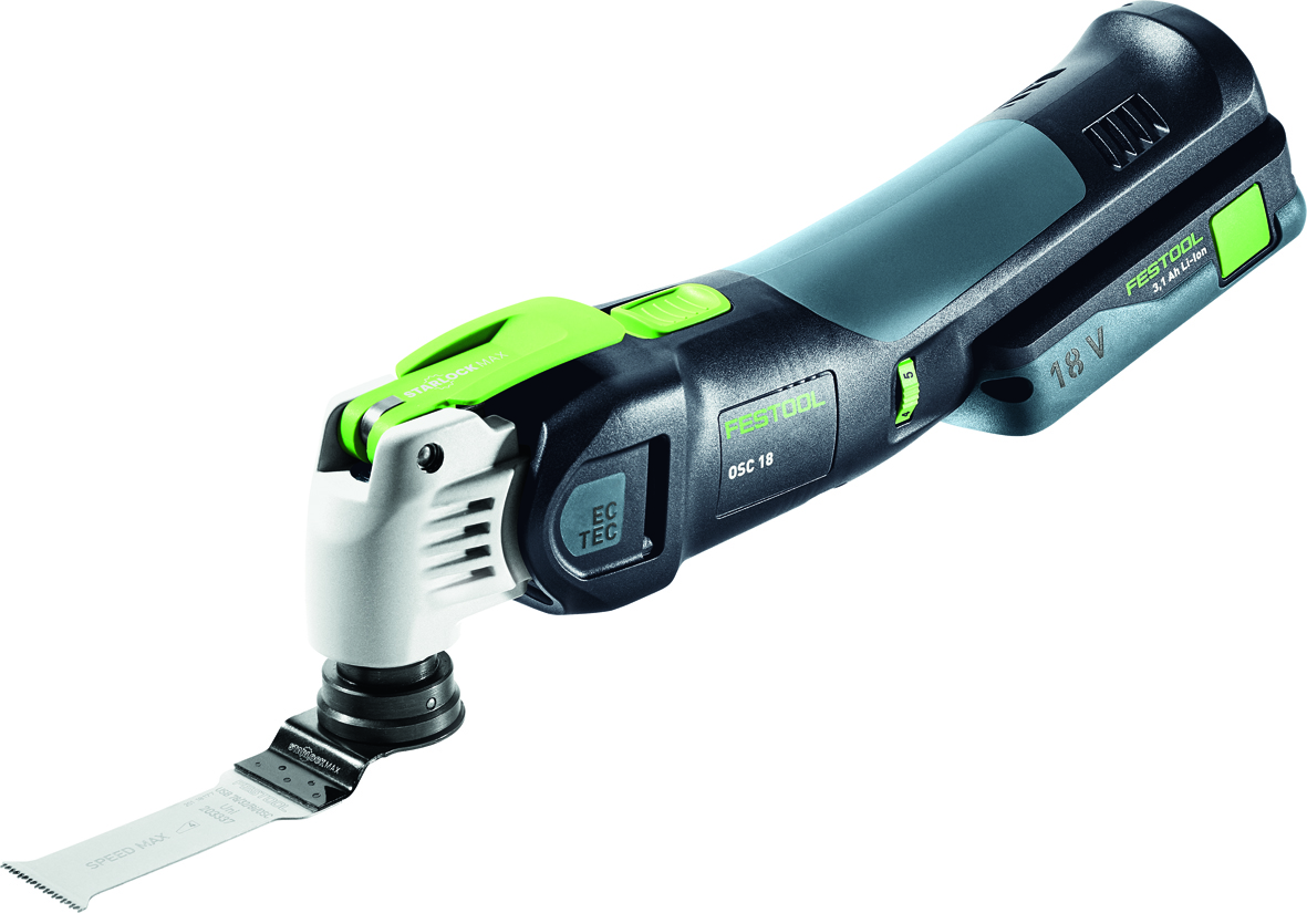 Festool OSC 18 HPC 4.0 EI  Akku-Oszillie 1X 4.0Ah, StarlockMax