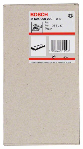 SCHLEIFPLATTE ZU GSS 230